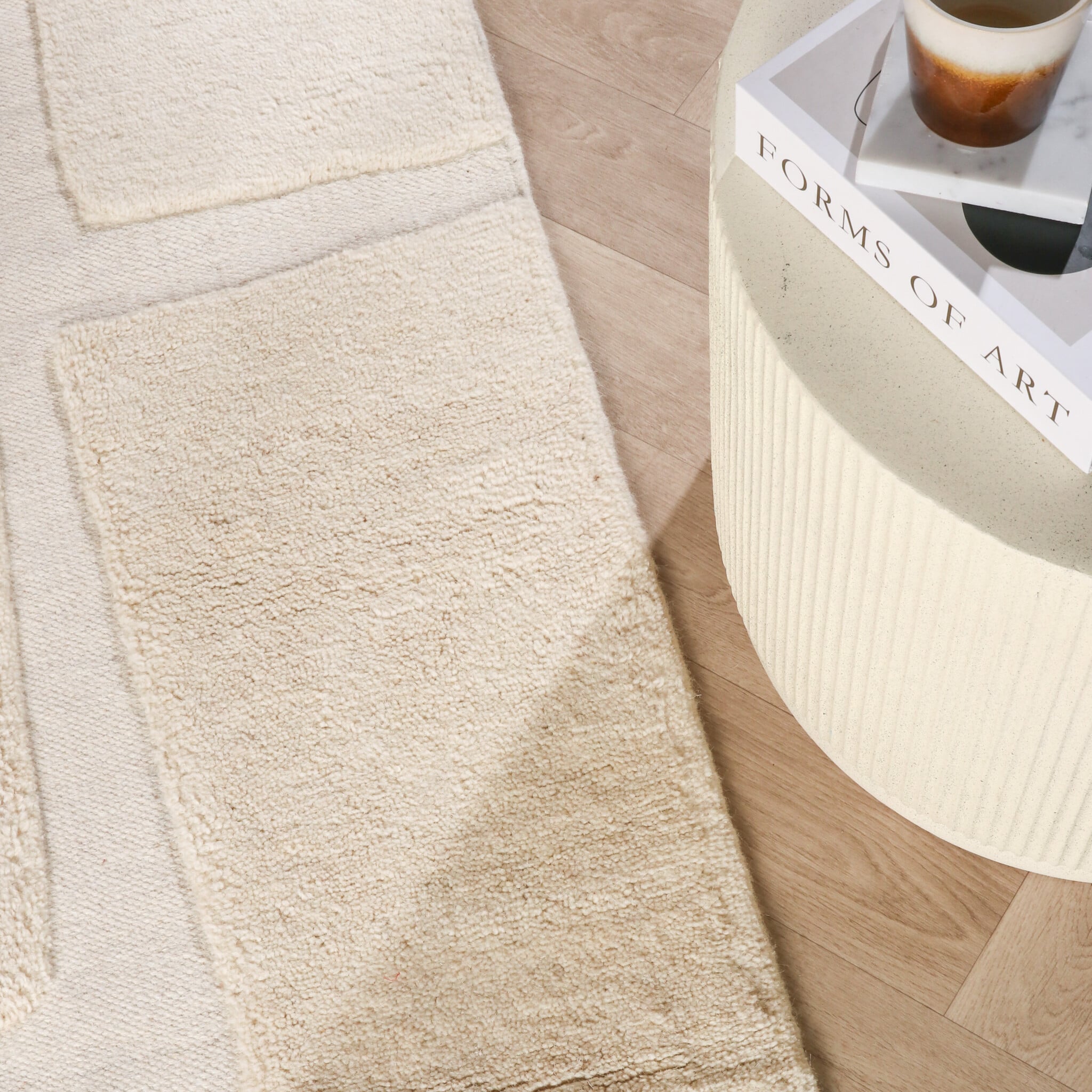 Wool Rug – Judith Pebble Cream