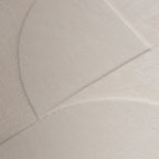 Round Scandinavian Rug - Charm Circles White