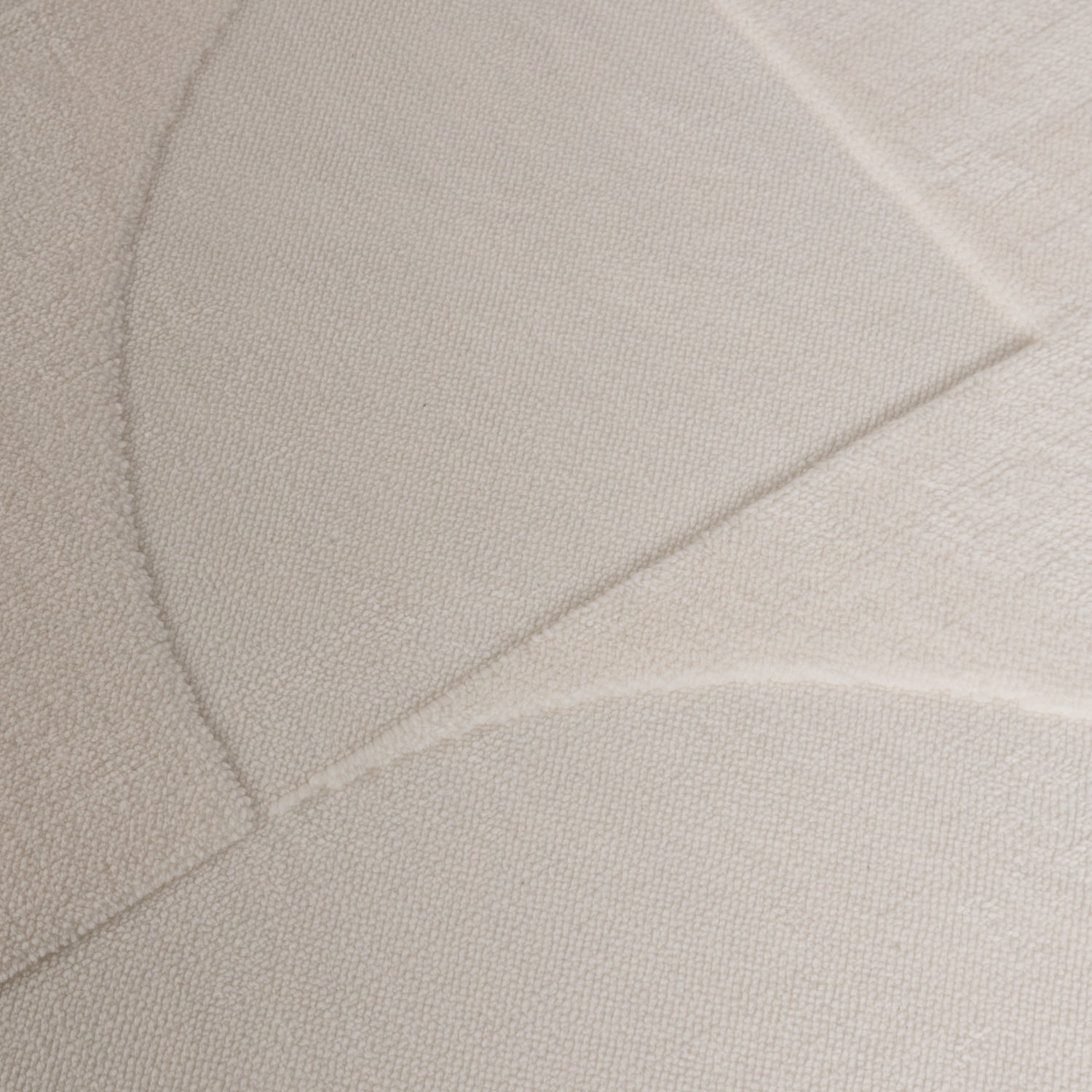 Round Scandinavian Rug - Charm Circles White