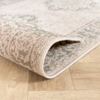 Vintage Runner Rug - Spring Medallion Cream/Green