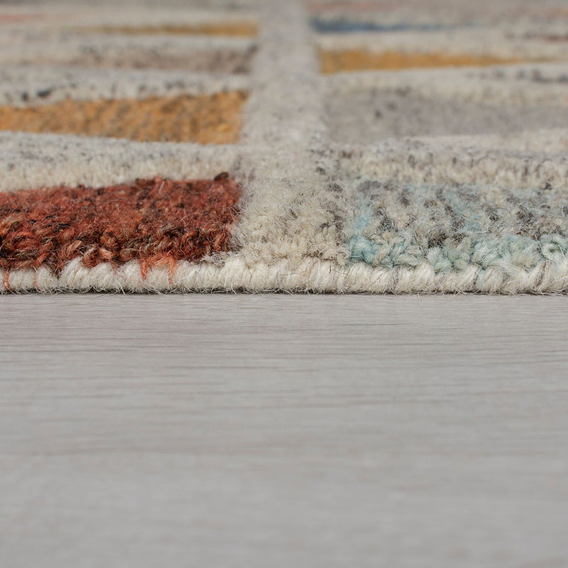 Graphic floor rug - Mado Moretz Multicolor