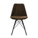 Chair Velvet - Coffee Brown