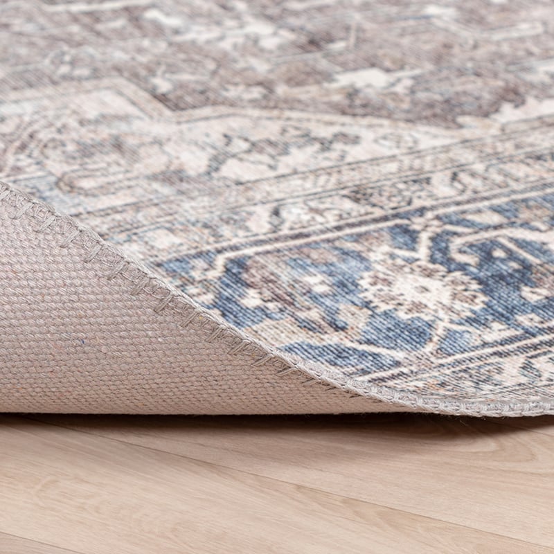 Vintage Rug - Lugan Blue/Taupe