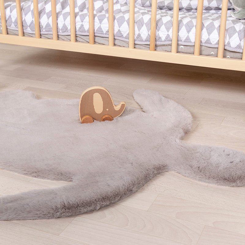 Kids Rug - Huggy Turtle Grey