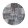 Round Patchwork Rug - Dreams Grey/Blue