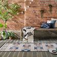 Balcony rug - Plazo Aster Blue