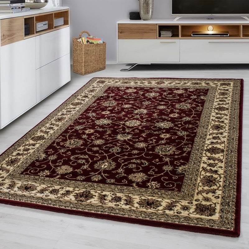 Oriental Floor Rug - Marrakesh Red 210