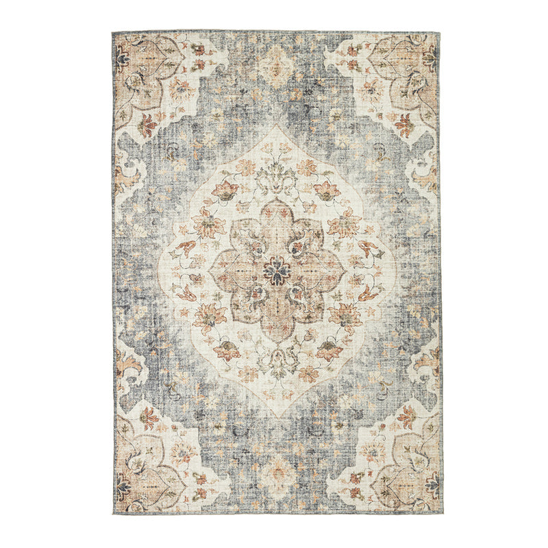 Vintage Outdoor Rug - Santo Mandala Blue/Grey
