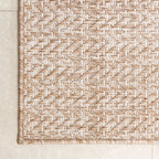 Jute Outdoor Rug – Nusa Lines Beige