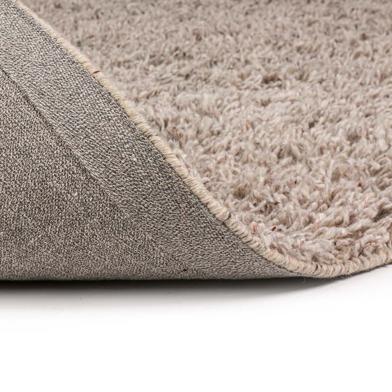 Wool floor rug made to measure - Berbero Lungo Beige 101
