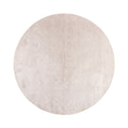 Round washable rug - Clean Cream