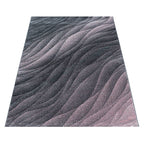 Modern Floor Rug - Optimism Current Pink