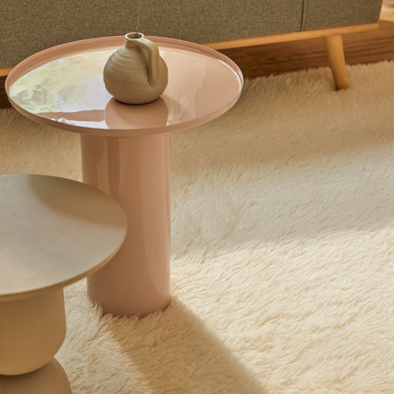 Wool floor rug - Merano White 011