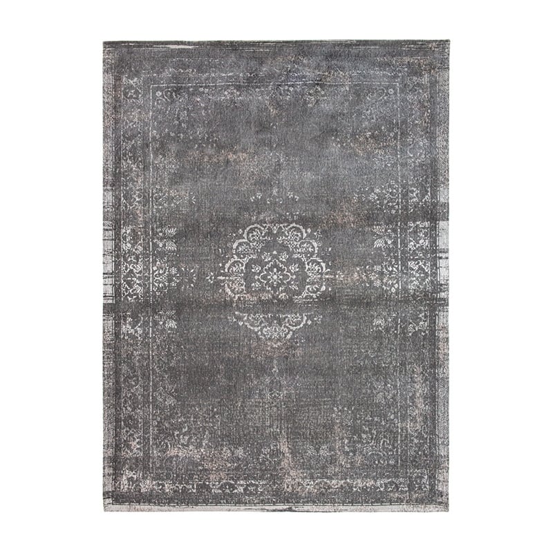 Vintage Floor Rug - Fading World Medallion Grey 9148