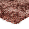 Shaggy floor rug - New Paulo Pink 307