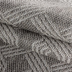 Jute Outdoor Rug - Aruba Pattern Grey