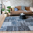 Patchwork Rug - Dreams Gray/Blue