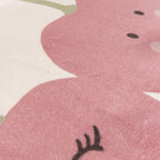 Washable Kids’ Rug – Berry Cherry Red