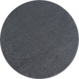 Round low-pile floor rug - Asa Light Gray