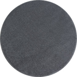 Round low-pile floor rug - Asa Light Gray