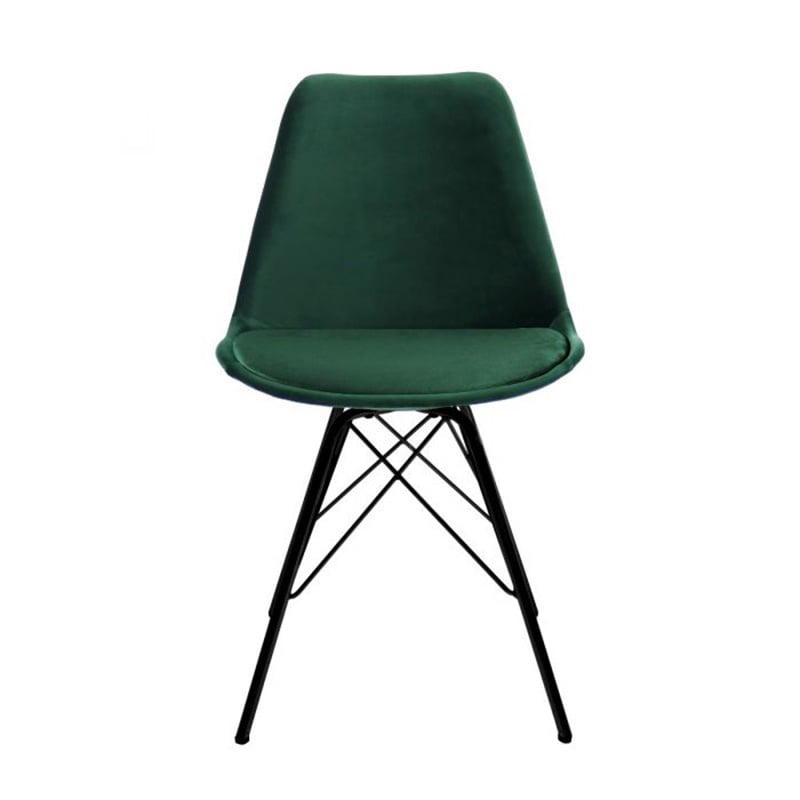 Chair Velvet - Dark Green