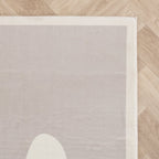 Washable Kids Rug- - Simba Bunny White