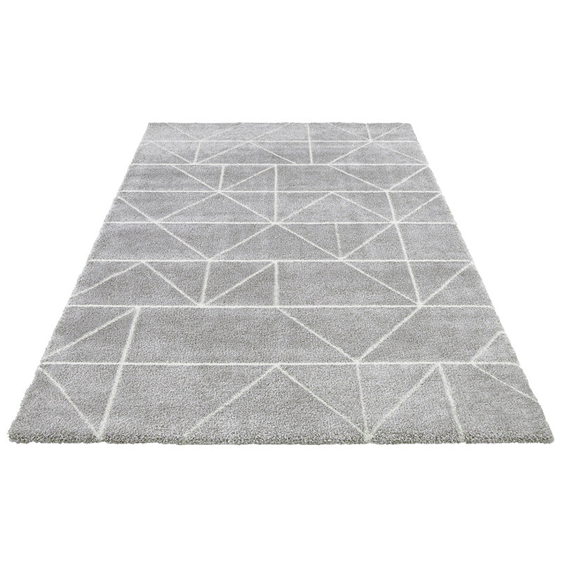 Scandinavian floor rug - Maniac Silver Cream Arles