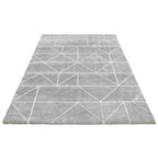 Scandinavian floor rug - Maniac Silver Cream Arles