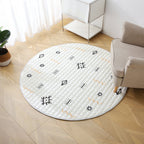 Round Baby Play Mat - Noa Aztec Cream