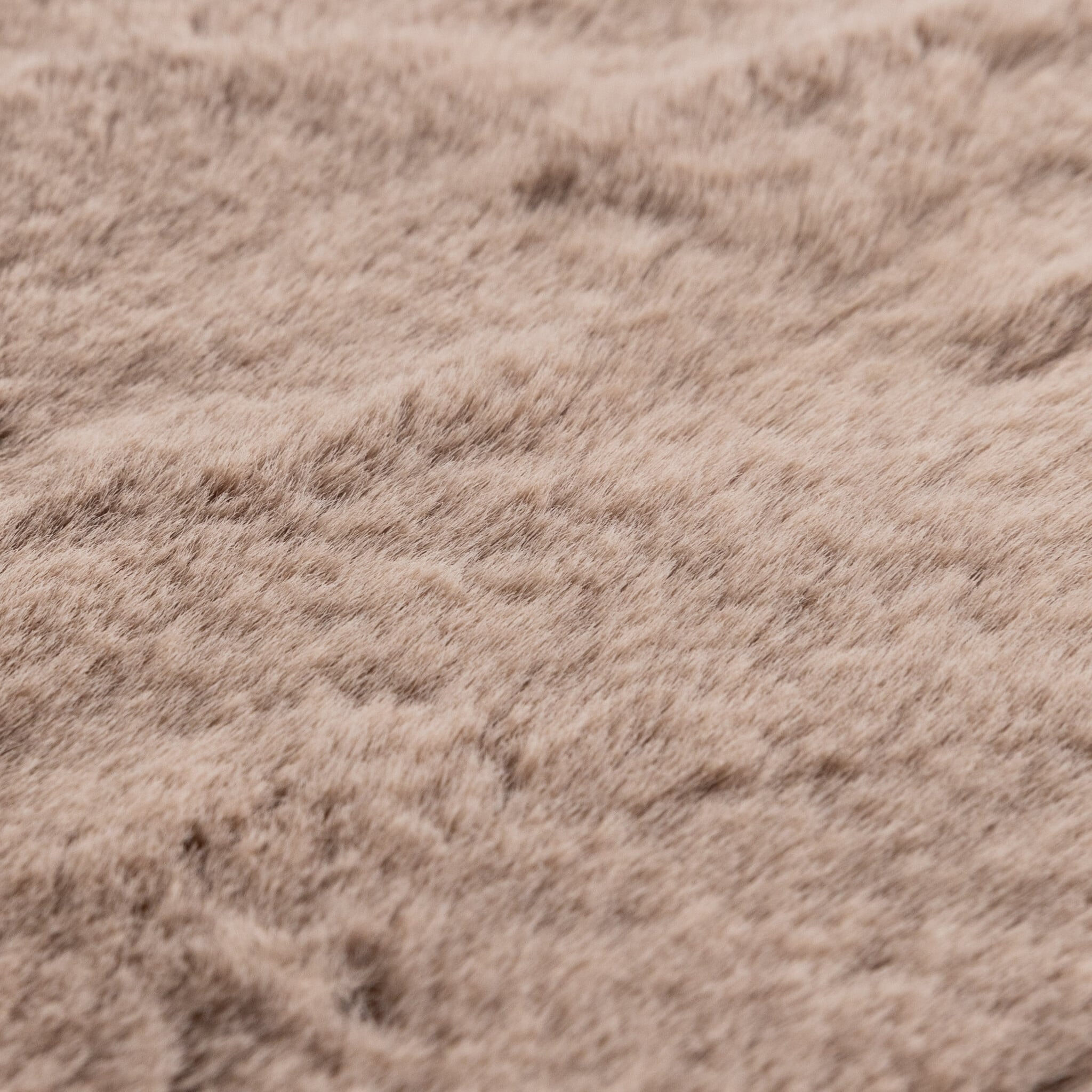 Round High Pile Rug - Comfy Supreme Taupe