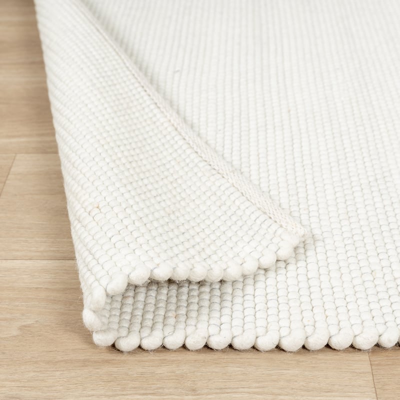 Wool Rug - Wise White