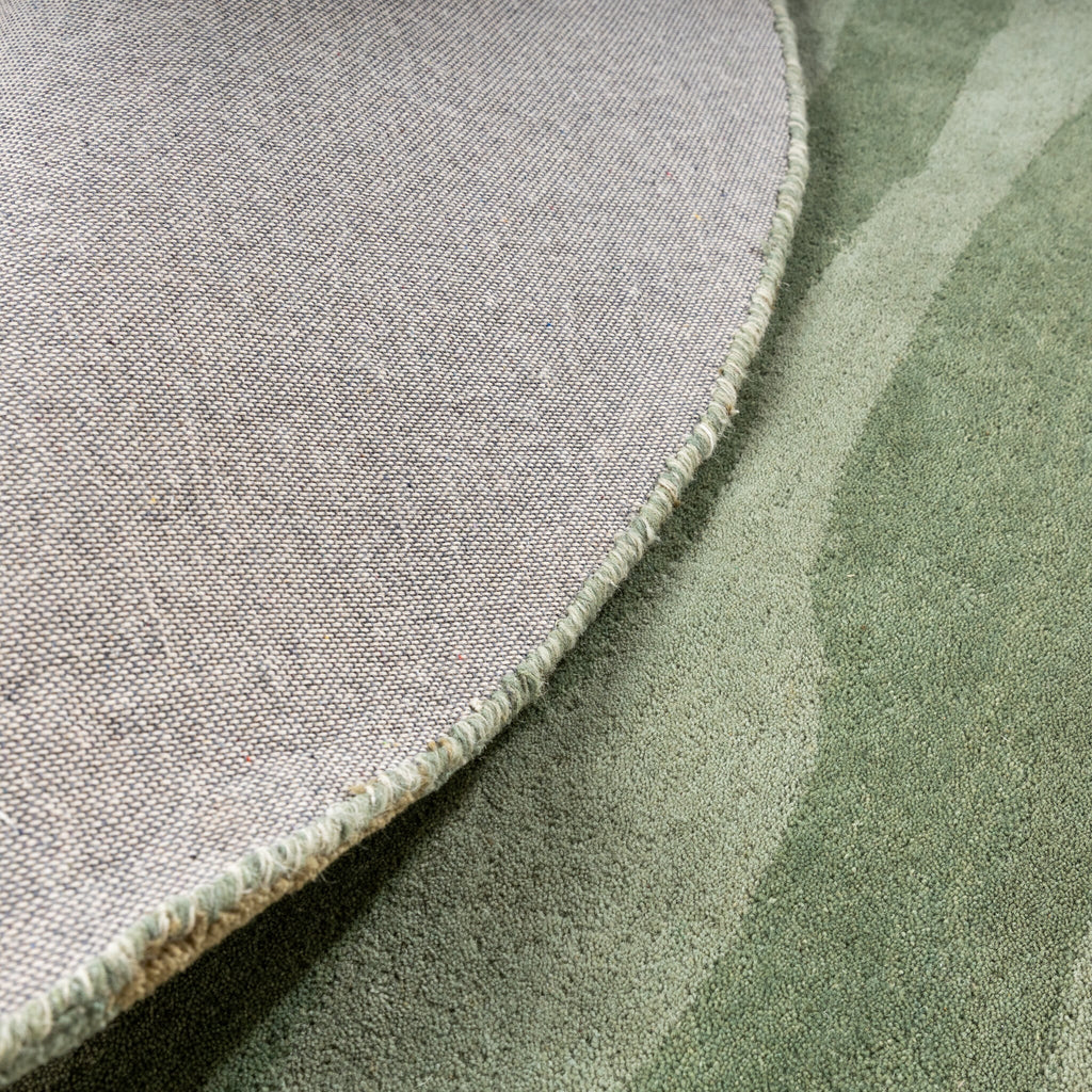 Round Wool Rug – Liora Green