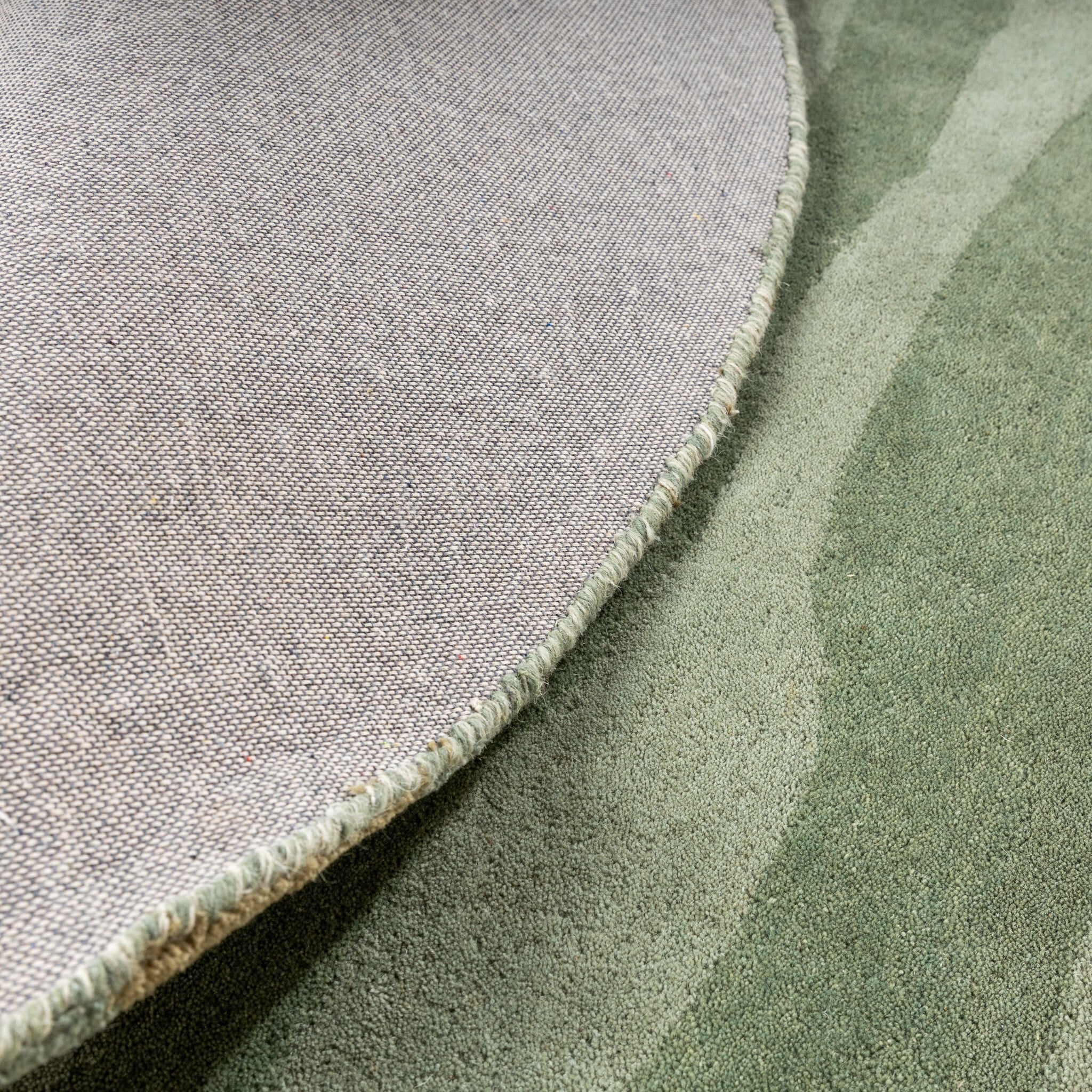 Round Wool Rug – Liora Green
