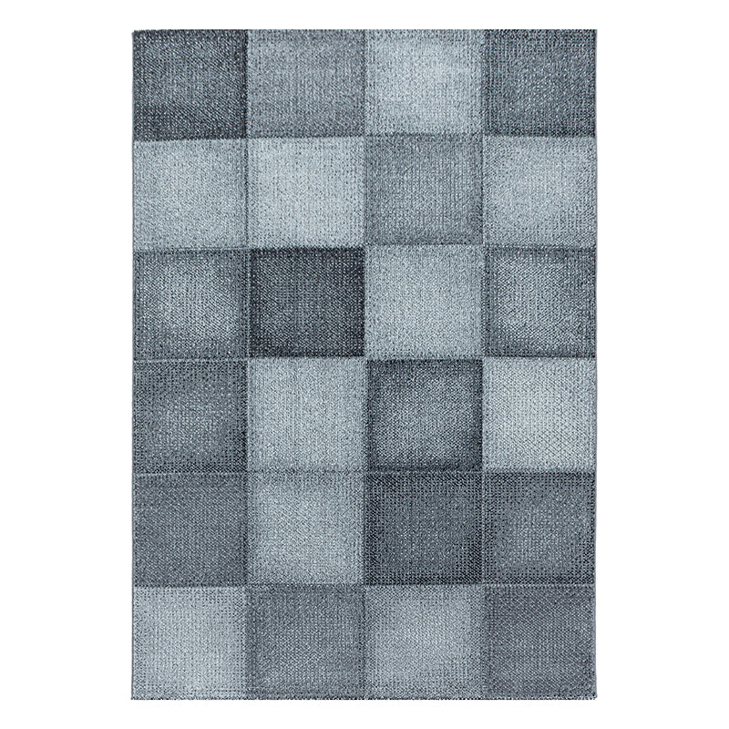 Modern floor rug - Optimism Block Silver/Grey