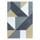 Modern floor rug - Optimism Design Yellow/Grey