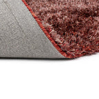 Shaggy floor rug made to measure - New Paulo Pink 307