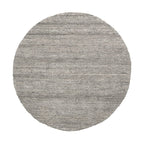 Round Berber Rug - Aicha Grey