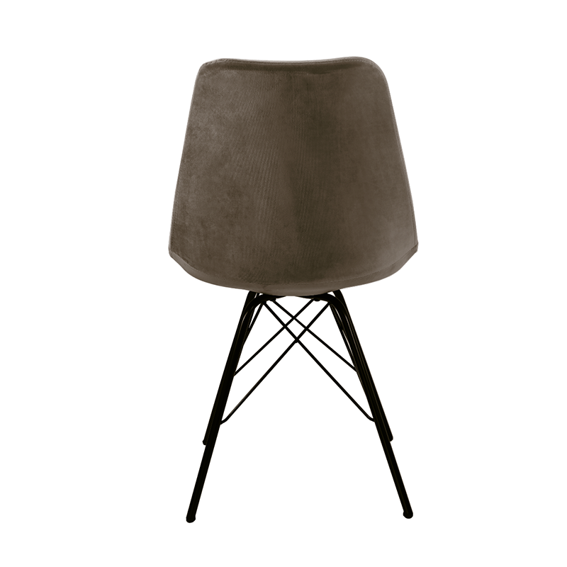 Velvet Chair - Taupe