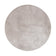 Round Washable Viscose Rug - Vive Grey