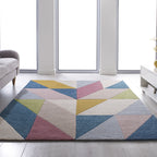 Modern floor rug - Zeso Metro Multicolor