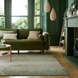 Jute Rug - Motto Ombre Green