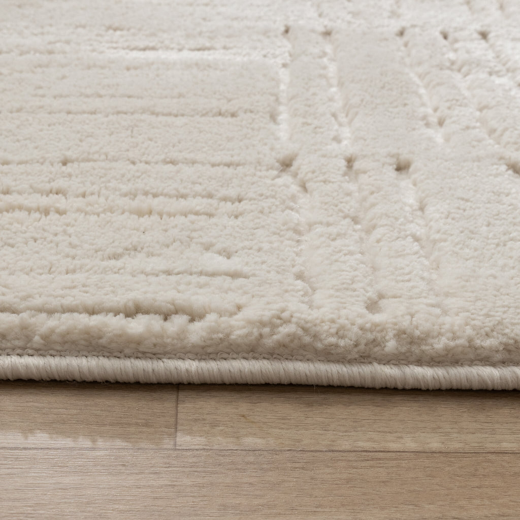 Scandinavian Rug - Yune Lines Cream