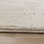 Scandinavian Rug - Yune Lines Cream
