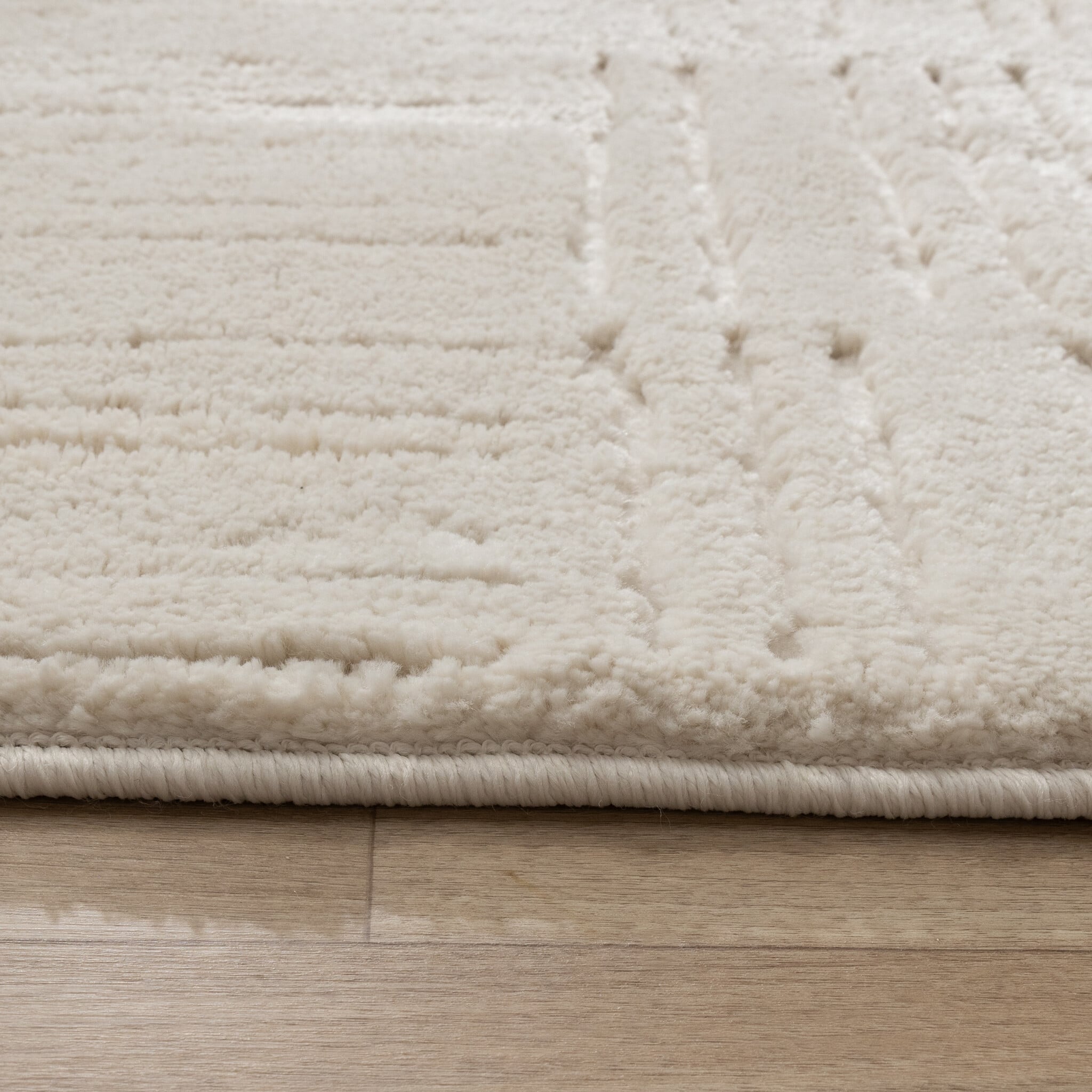 Scandinavian Rug - Yune Lines Cream