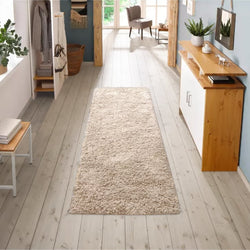 High Pile Runner - Solid Beige