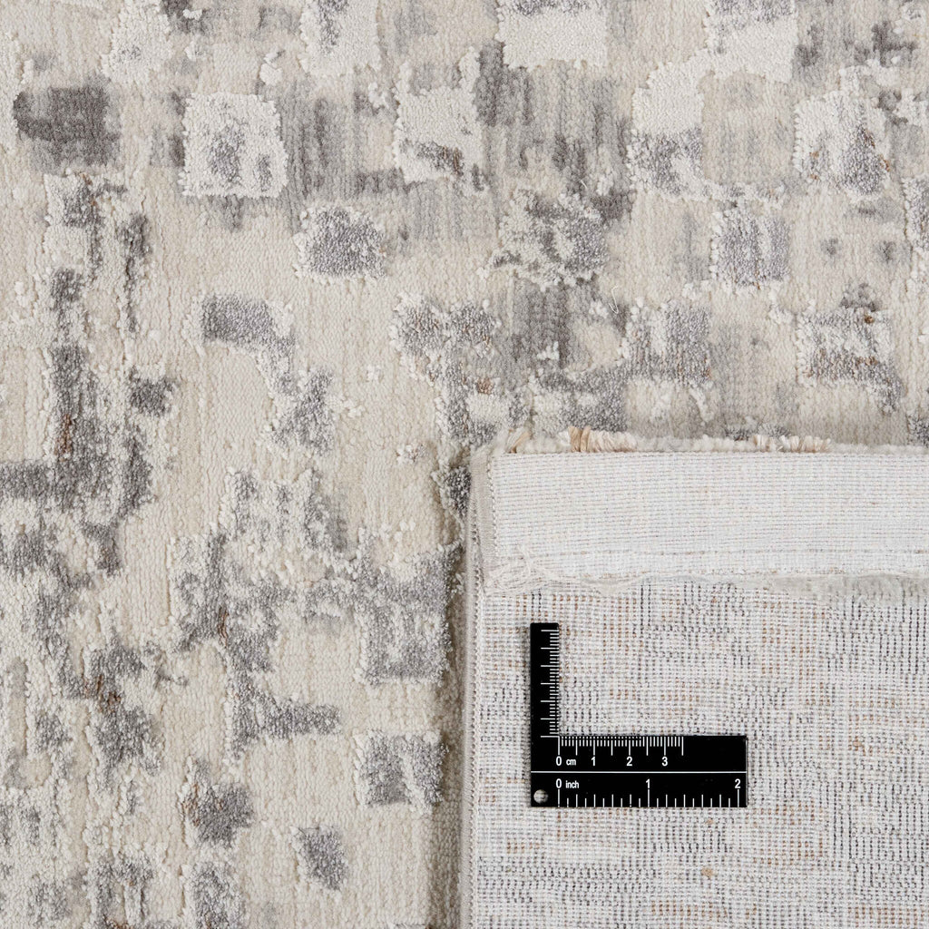 Low-pile floor rug - Ghazi Brown/Cream 3600