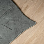 Washable Children’s Floor Rug – Coco Leaf Dark Green