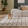 Sustainable Rug - Lorre Blocks Cream/Anthracite