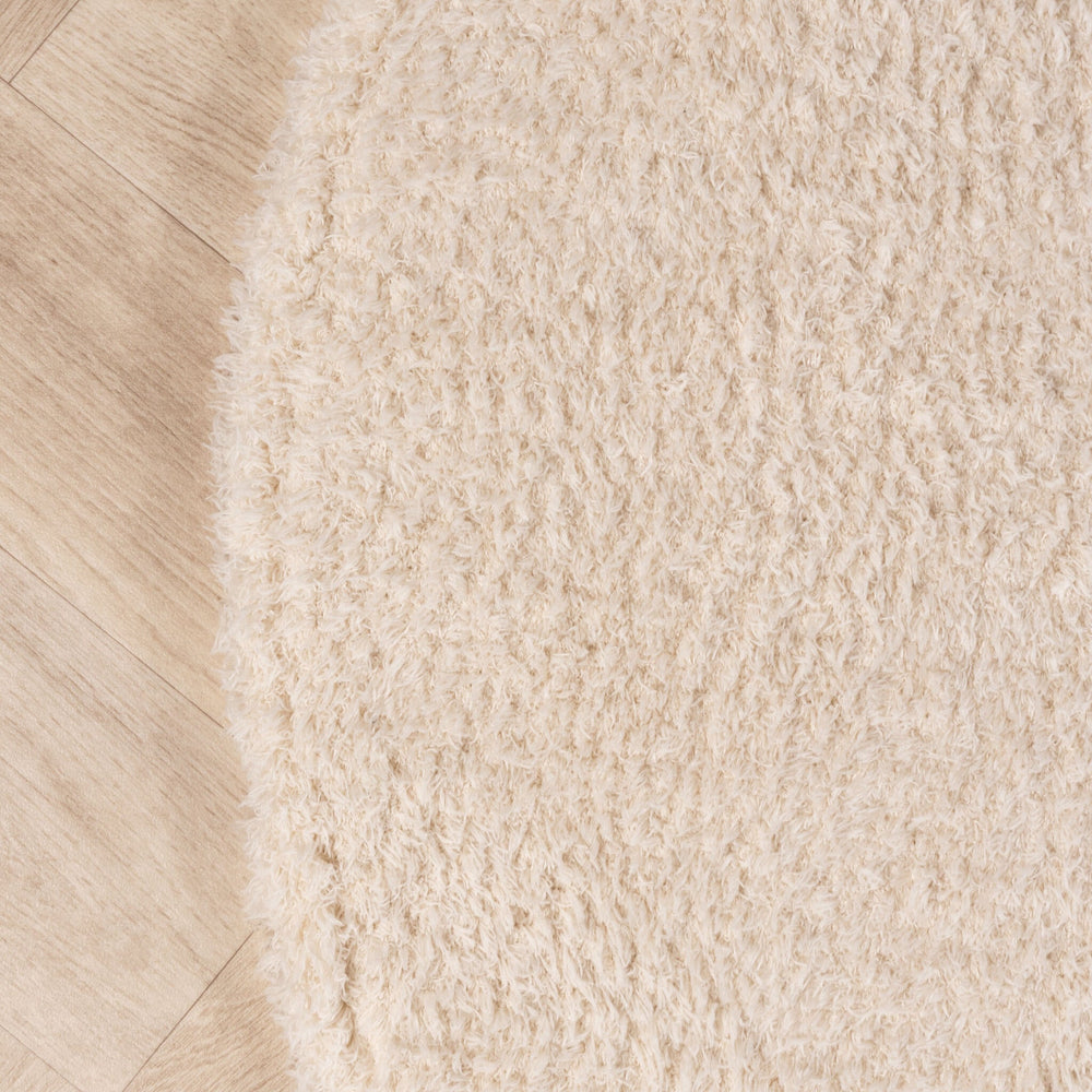 Soft organic rug - Teddy Creme