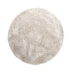 Round Shaggy Rug - Blaze Beige/Grey